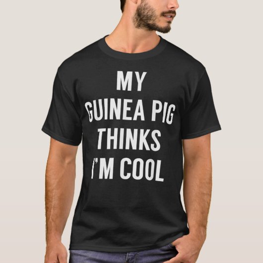 Funny Guinea Pig Tshirt Gift Guinea Pig Tee (Vorderseite)