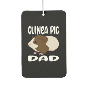 Funny Guinea Pig Vater   Niedliches Haustier   Coo Autolufterfrischer