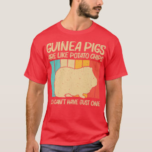 Funny Guinea Pig Weibchen Kartoffelpüree Lover Fl T-Shirt