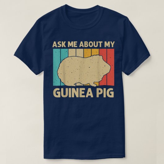Funny Guinea Pig Weibchen Kartoffelpüree Lover Fl T-Shirt (Design vorne)