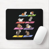 Funny Guinea Pig Yoga Mousepad (Mit Mouse)