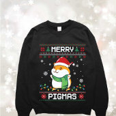 Funny Guinea Schweine Ugly Sweater Sweatshirt