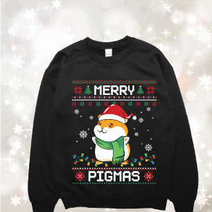 Funny Guinea Schweine Ugly Sweater Sweatshirt