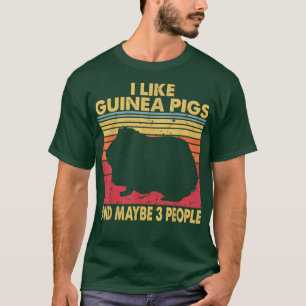 Funny Guinea Schweinedesign Männer Frauen Kinder, T-Shirt