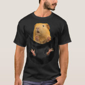 Funny Guinea Schweinefick in der Tasche T-Shirt (Vorderseite)
