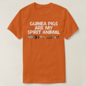 Funny Guinea Schweinekunst - Männerrolle Rodent Ti T-Shirt (Design vorne)