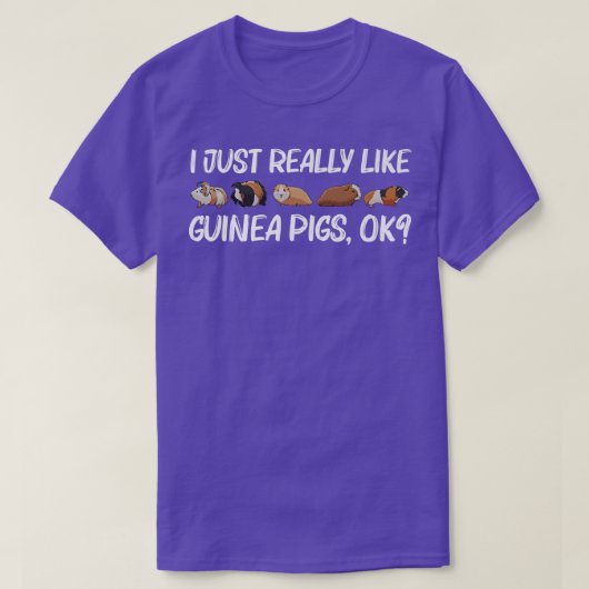 Funny Guinea Schweinekunst - Männerrolle Rodent Ti T-Shirt (Design vorne)