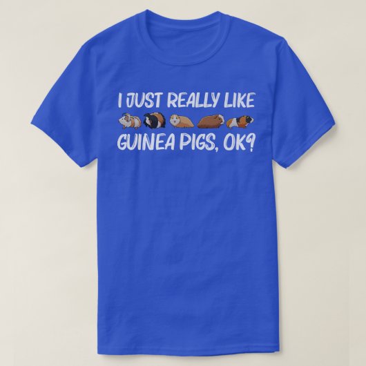 Funny Guinea Schweinekunst - Männerrolle Rodent Ti T-Shirt (Design vorne)