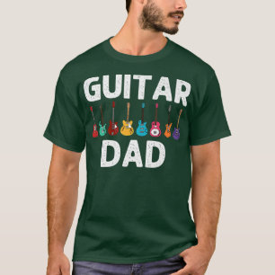 Funny Guitar Art Vater Pater Guitar Player Music T-Shirt