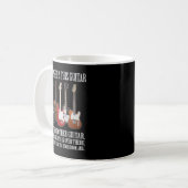 Funny Guitar Geschenk Alles, was ich brauche, sind Kaffeetasse (Vorderseite Links)