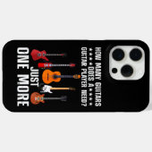 Funny Guitar Player Art for Men Guitarist Gu Case-Mate iPhone Hülle (Rückseite (Horizontal))