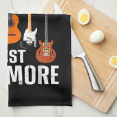 Funny Guitar Player Art for Men Guitarist Gu Geschirrtuch (Viertel Falte)