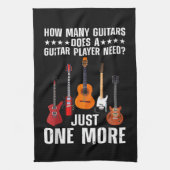 Funny Guitar Player Art for Men Guitarist Gu Geschirrtuch (Vertikal)