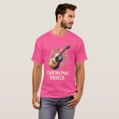 Funny Guitar Player Harmonie Musiker Acoustic Gui T-Shirt (Vorne ganz)