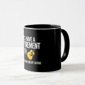Funny Guitar Player Rentirement Geschenk Tasse (VorderseiteRechts)