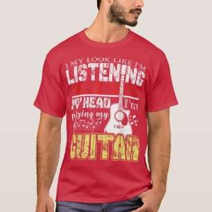 Funny Guitar PlayerIn meinem Kopf spiele ich meine T-Shirt