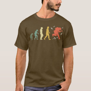 Funny Guitar Retro Vintage Evolution T-Shirt
