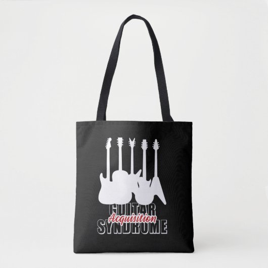 Funny Guitarist GAS Musician Gitarre Rocker Tasche (Vorderseite)