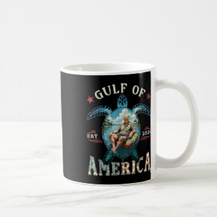 Funny Gulf of US America Est 2025 American Flag G Kaffeetasse