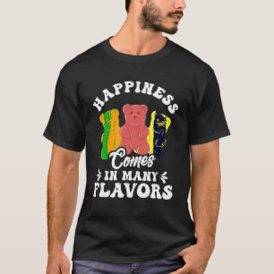 Funny Gummy Bären Candy Happiness kommt in vielen T-Shirt
