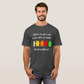 Funny Gummy Bear T - Shirt (Vorne ganz)