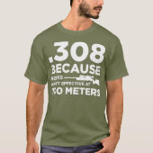 Funny Gun Owner Pro Second Amendment Rights T-Shirt (Vorderseite)