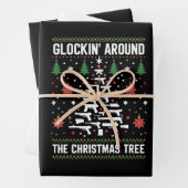 Funny Guns Ugly Christmas Sweaters for Gun Lovers Geschenkpapier Set (Beispiel)