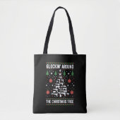Funny Guns Ugly Christmas Sweaters for Gun Lovers Tasche (Vorderseite)
