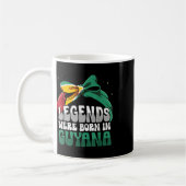 Funny Guyana Flag Guyana Kaffeetasse (Links)