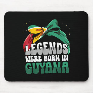 Funny Guyana Flag Guyana Mousepad
