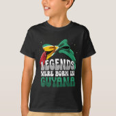 Funny Guyana Flag Guyana T-Shirt (Vorderseite)