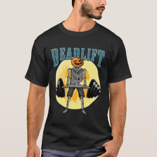 Funny Gym Deadlift Skeleton Weichteilheber Pullove T-Shirt