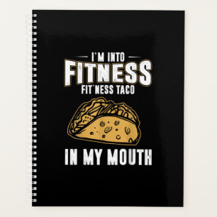 Funny Gym Fitness Taco T - Shirt Planer