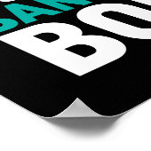 Funny Gym Fitness Workout Ich gehe zum Fitnessstud Poster (Ecke)