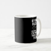 Funny Gym Flexing Workout Bodybuilding 2 Kaffeetasse (VorderseiteRechts)