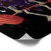 Funny Gym - Grim Sensenmann Deadlift Workout - Okk Poster (Ecke)