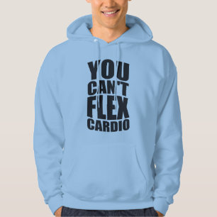 Funny Gym Joke - Flex Cardio Hoodie