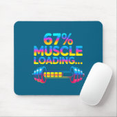Funny Gym Meme 67  Mousepad (Mit Mouse)