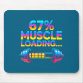 Funny Gym Meme 67 Mousepad (Vorne)