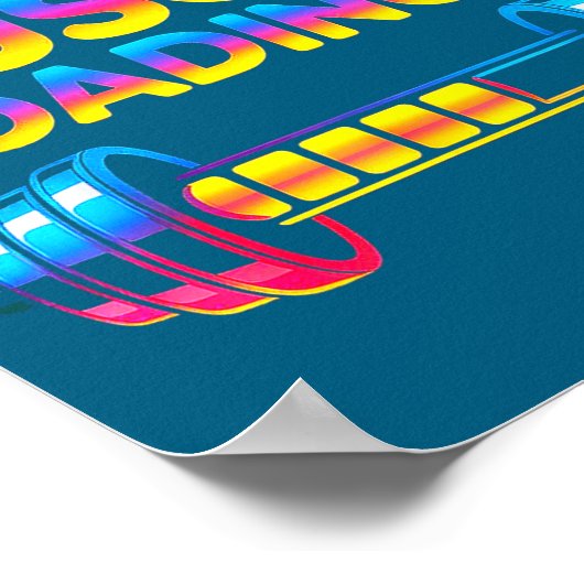 Funny Gym Meme 67  Poster (Ecke)