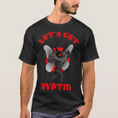 Funny Gym Mothman Shirt Cryptid Let's Get Ryptid G (Vorderseite)