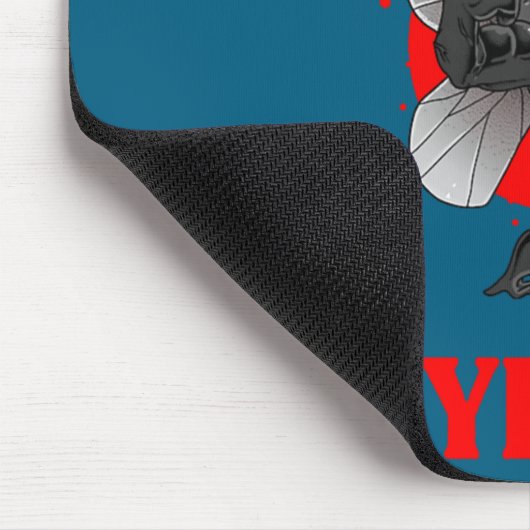 Funny Gym Mothman Shirt Cryptid Let's Get Ryptid G Mousepad (Ecke)