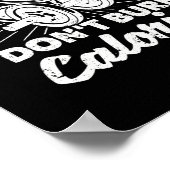 Funny Gym Motivation Ausreden Poster (Ecke)