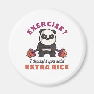 Funny Gym Motivation Fitness Training und Workout Magnet