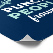 Funny Gym Motivation Fitness Training und Workout Poster (Ecke)