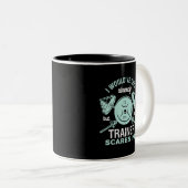 Funny Gym Motivation Fitness Training und Workout Zweifarbige Tasse (VorderseiteRechts)