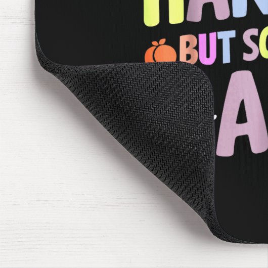 Funny Gym Quote I Might Be A Handful Workout Mousepad (Ecke)