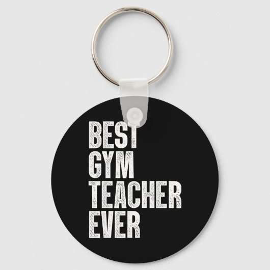 Funny Gym Teacher Art for Men Women Pe Teacher App Schlüsselanhänger (Vorderseite)