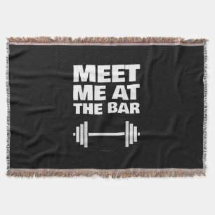 Funny Gym Ts trifft mich bei Bar Gym Lover Geschen Decke