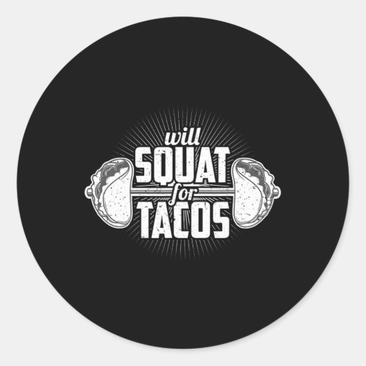 Funny Gym Weight Lifting Bodybuilding wird F Runder Aufkleber (Vorderseite)